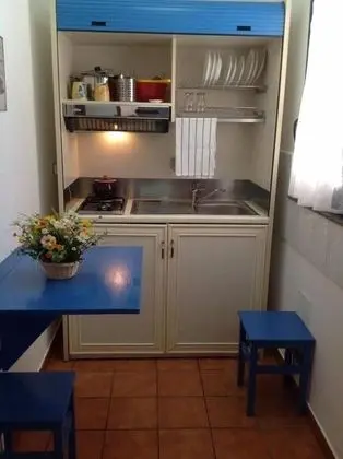 Family Dört Kişilik Oda, 1 Yatak Odası, Küçük Mutfak, Avlu