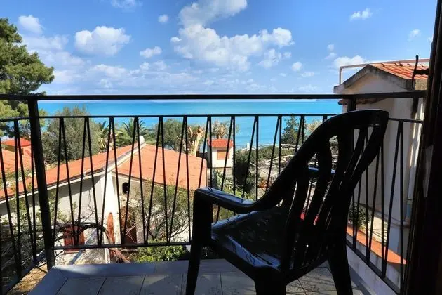 Panoramic Tek Büyük Yataklı Oda, Balkon, Deniz Manzaralı