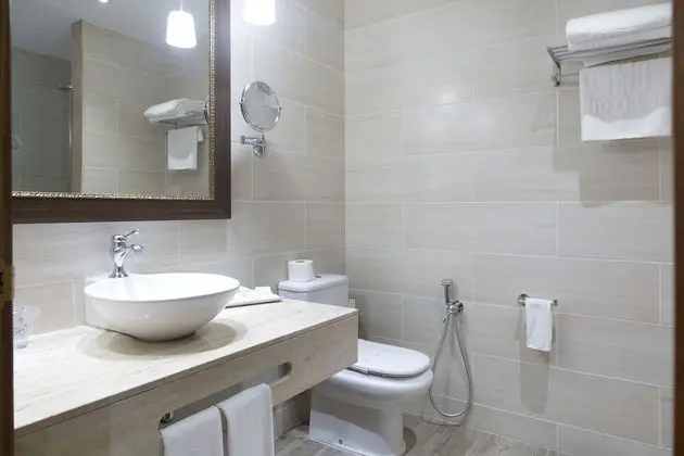 Tek Büyük veya İki Ayrı Yataklı Oda, Balkon, Havuz Manzaralı