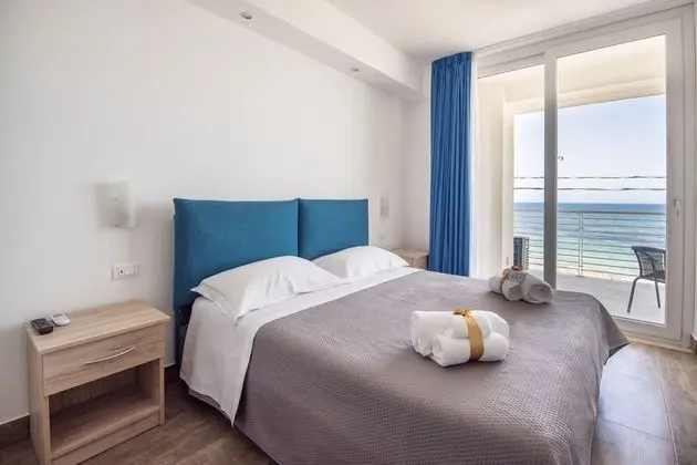 Family Apart Daire, 1 Çift Kişilik Yatak ve Çekyat, Denize Bakan (Giada Apartment On Sea Shore)