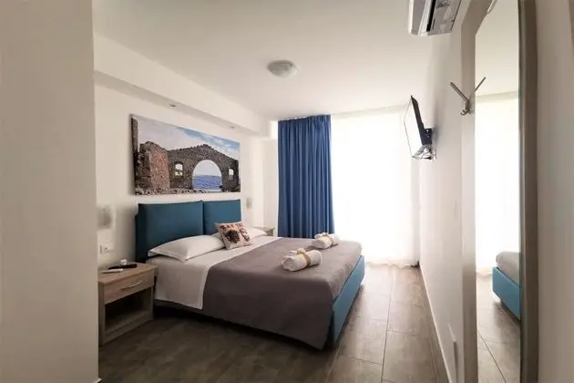 Family Apart Daire, 1 Çift Kişilik Yatak ve Çekyat, Denize Bakan (Giada Apartment On Sea Shore)