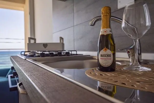 Family Apart Daire, 1 Çift Kişilik Yatak ve Çekyat, Denize Bakan (Giada Apartment On Sea Shore)