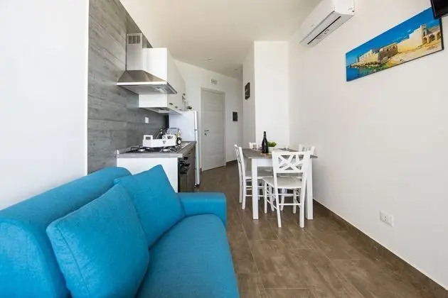 Family Apart Daire, 1 Çift Kişilik Yatak ve Çekyat, Denize Bakan (Giada Apartment On Sea Shore)