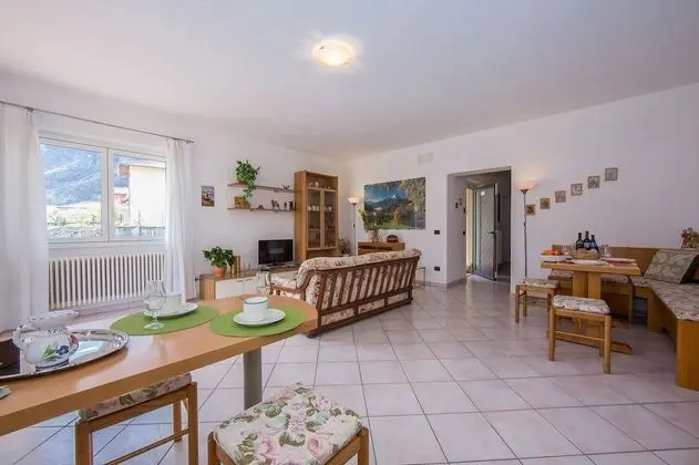 Family Apart Daire, 1 Çift Kişilik Yatak ve Çekyat, Bahçeli (Giardino Fiorito)