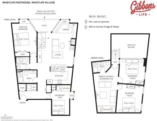 Luxury Daire, 4 Yatak Odası, Dağ Manzaralı, Dağ Yamacı