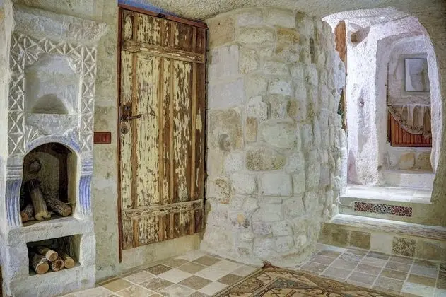 Traditional Tek Büyük Yataklı Oda, 1 Çift Kişilik Yatak, Sigara İçilmez, Şömine