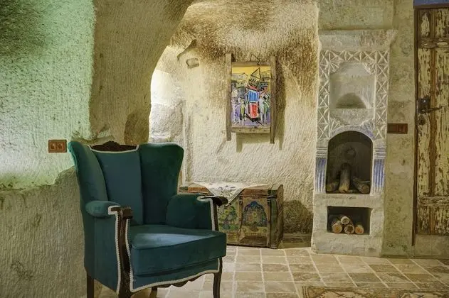 Traditional Tek Büyük Yataklı Oda, 1 Çift Kişilik Yatak, Sigara İçilmez, Şömine