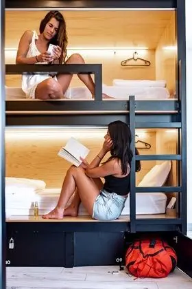 Ortak Ranzalı Oda, Karma Ranzalı Oda, Ortak Banyo (1 bed in 8-bed dorm)