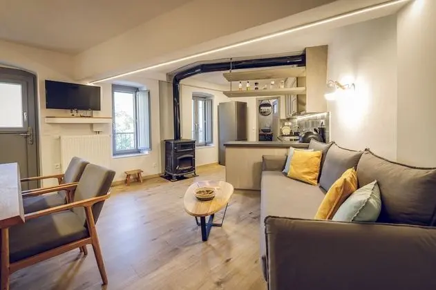 Design Ev, 2 Yatak Odası, Balkon, Dağ Manzaralı