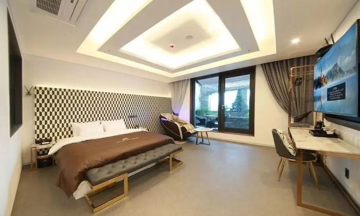Deluxe Tek Büyük Yataklı Oda, Teras