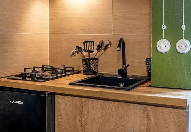 Family Stüdyo, 1 Çift Kişilik Yatak ve Çekyat (Giob Studio In The Centre)