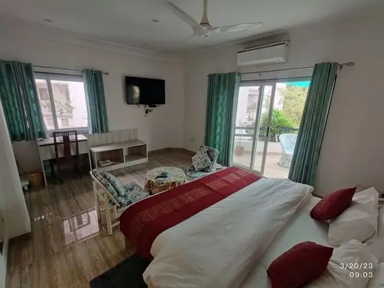 Luxury Tek Büyük Yataklı Oda, 1 En Büyük (King) Boy Yatak, Balkon, Şehir Manzaralı