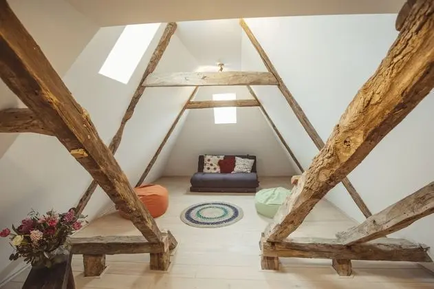 Premium Kır Evi, Banyolu/Duşlu, Havuz Manzaralı (Le four à pain)