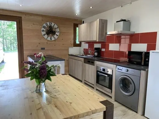 Comfort Kır Evi, Banyolu/Duşlu, Dağ Manzaralı (Gîte Costillon)