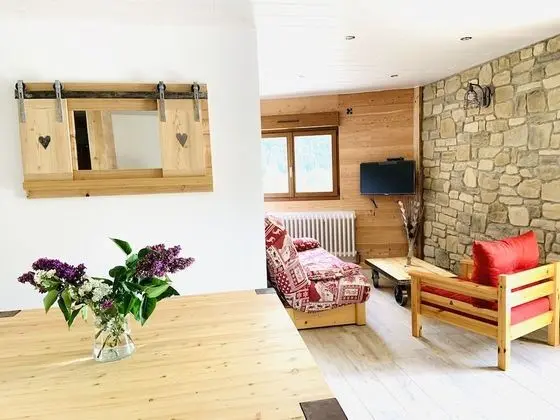 Comfort Kır Evi, Banyolu/Duşlu, Dağ Manzaralı (Gîte Costillon)