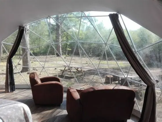 Kulübe, Park Manzaralı (Stag Bubble Suite)