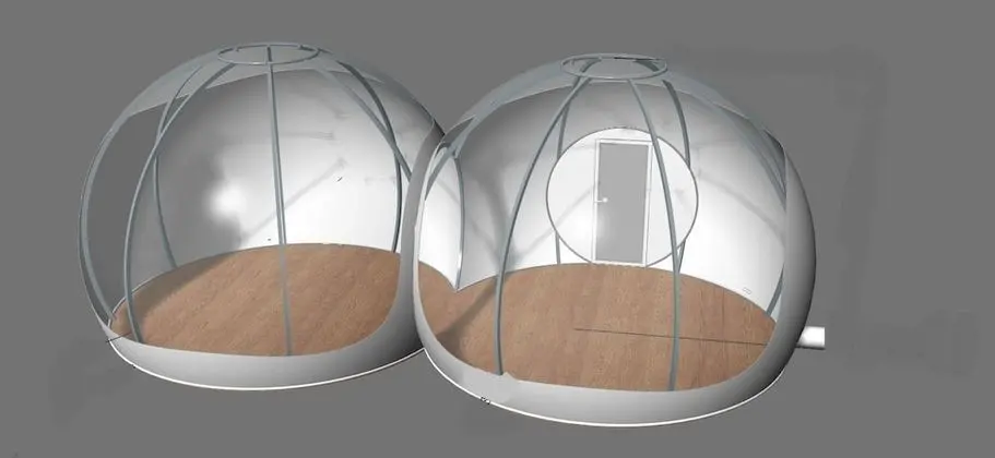 Kulübe, Park Manzaralı (Stars Bubble Suite)