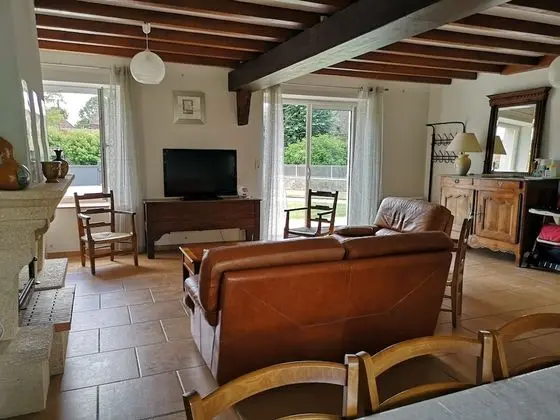 Family Kır Evi, Özel Banyo, Bahçe Manzaralı (GÎTE  GUILLAUMIN)