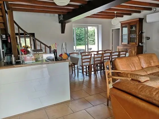 Family Kır Evi, Özel Banyo, Bahçe Manzaralı (GÎTE  GUILLAUMIN)