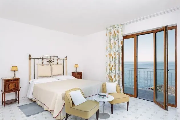 Panoramic Tek Büyük veya İki Ayrı Yataklı Oda, 1 Yatak Odası, Balkon, Deniz Manzaralı