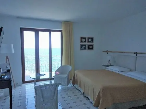 Panoramic Tek Büyük veya İki Ayrı Yataklı Oda, 1 Yatak Odası, Balkon, Deniz Manzaralı