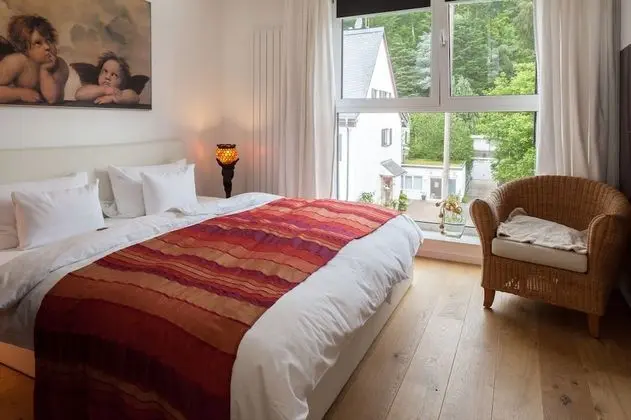 Deluxe Dubleks, 1 Yatak Odası, Balkon, Bahçe Manzaralı