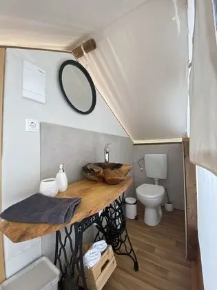 Comfort Çadır, 1 Büyük (Queen) Boy Yatak, Plaj Manzaralı