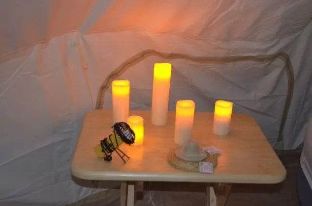 Luxury Çadır, 1 Büyük (Queen) Boy Yatak, Denize Sıfır