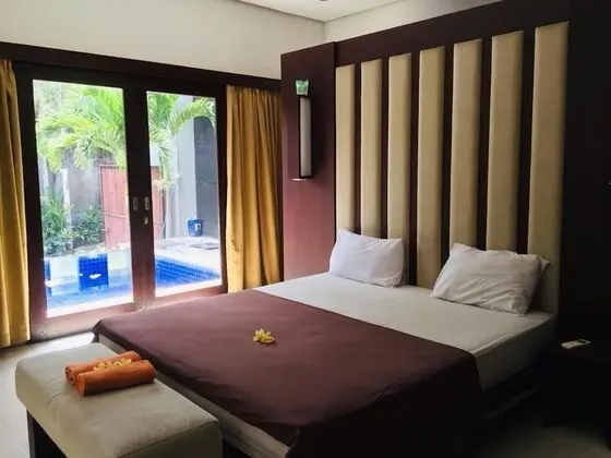 Deluxe Oda, 1 Yatak Odası, Sigara İçilmez, Havuz Manzaralı