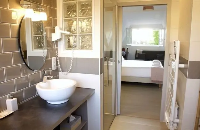 Tek Büyük veya İki Ayrı Yataklı Oda, Banyolu/Duşlu (Bassin)