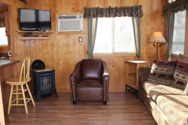 Deluxe Kulübe, Birden Çok Yatak, Şömine, Dağ Manzaralı