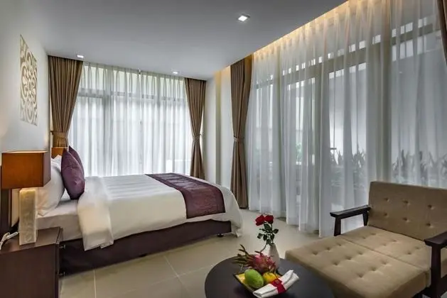 Deluxe Tek Büyük Yataklı Oda, Bahçe Manzaralı