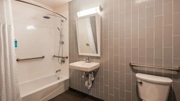 Standard Oda, 1 Büyük (Queen) Boy Yatak, Engellilere Uygun, Küvet
