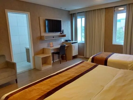 Quarto Luxo Triplo, tipo de camas