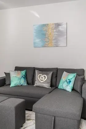 Premium Apart Daire, 2 Yatak Odası, Teras