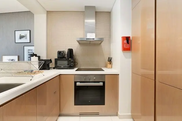 Elite Apart Daire, 1 Yatak Odası, Mutfak, Havuz Manzaralı