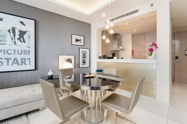 Elite Apart Daire, 1 Yatak Odası, Mutfak, Havuz Manzaralı