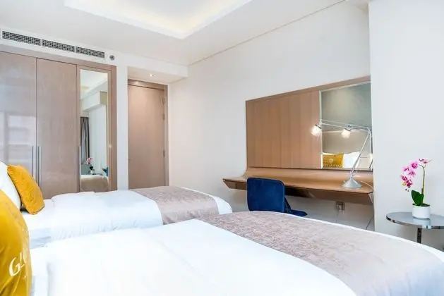 Grand Apart Daire, 2 Yatak Odası, Mutfak, Havuz Manzaralı
