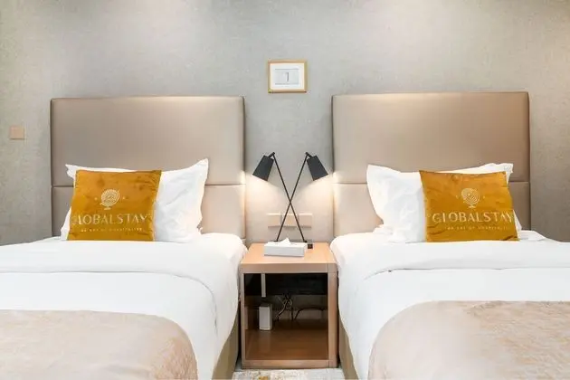 Grand Apart Daire, 2 Yatak Odası, Mutfak, Havuz Manzaralı