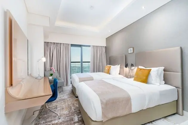 Grand Apart Daire, 2 Yatak Odası, Mutfak, Havuz Manzaralı