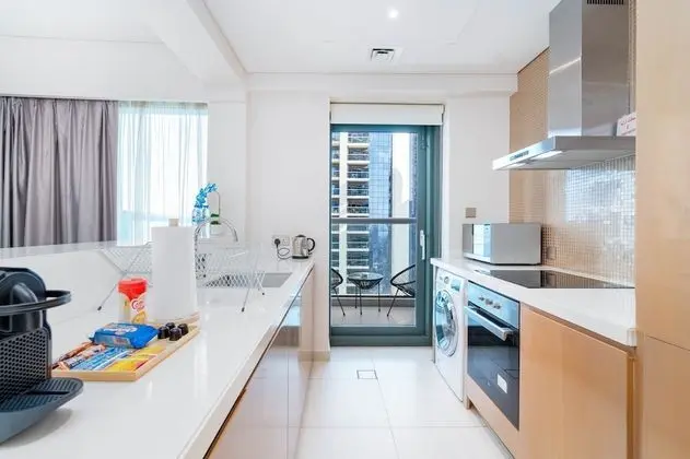 Grand Apart Daire, 2 Yatak Odası, Mutfak, Havuz Manzaralı