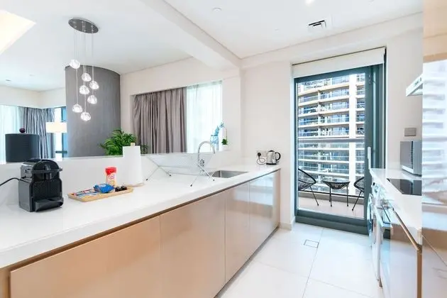 Grand Apart Daire, 2 Yatak Odası, Mutfak, Havuz Manzaralı