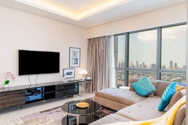 Grand Apart Daire, 2 Yatak Odası, Mutfak, Havuz Manzaralı