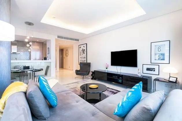 Grand Apart Daire, 2 Yatak Odası, Mutfak, Havuz Manzaralı