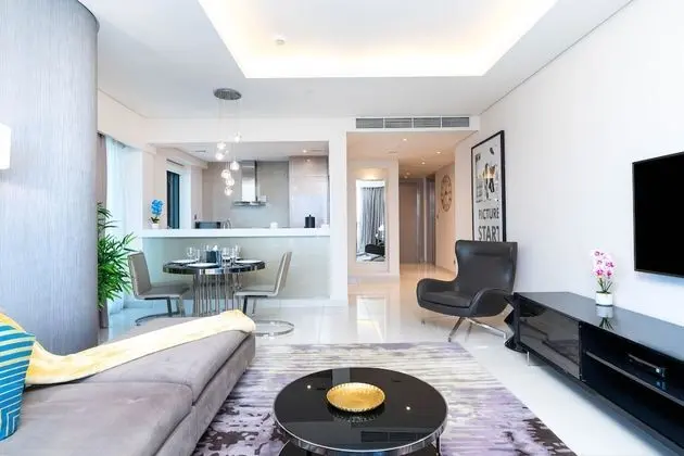 Grand Apart Daire, 2 Yatak Odası, Mutfak, Havuz Manzaralı
