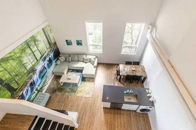 Exclusive Çatı Katı (Loft), 2 Yatak Odası, Balkon