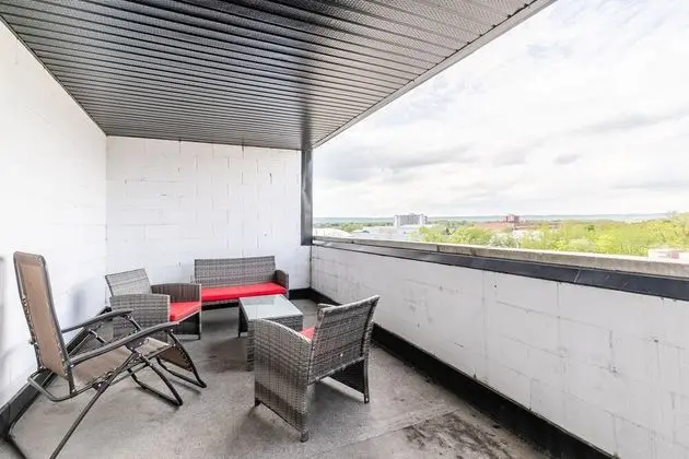 Luxury Çatı Katı (Loft), 3 Yatak Odası, Balkon