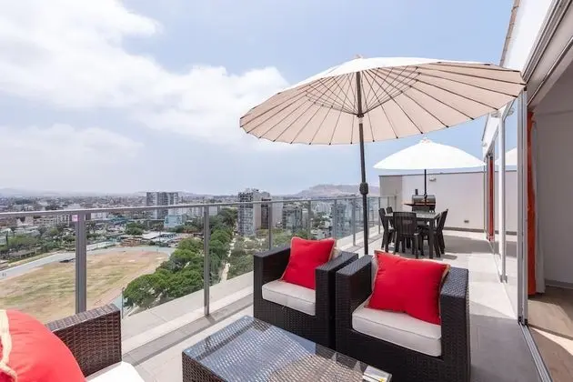 Exclusive Çatı Katı Süiti (Penthouse), 4 Yatak Odası, Mutfak, Okyanus Manzaralı