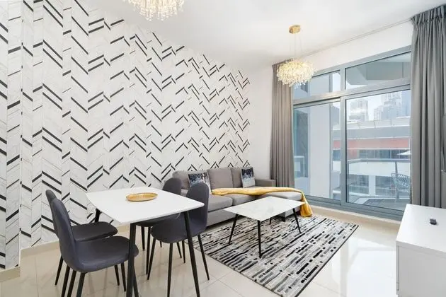 Premier Apart Daire, 1 Yatak Odası, Balkon, Havuz Manzaralı