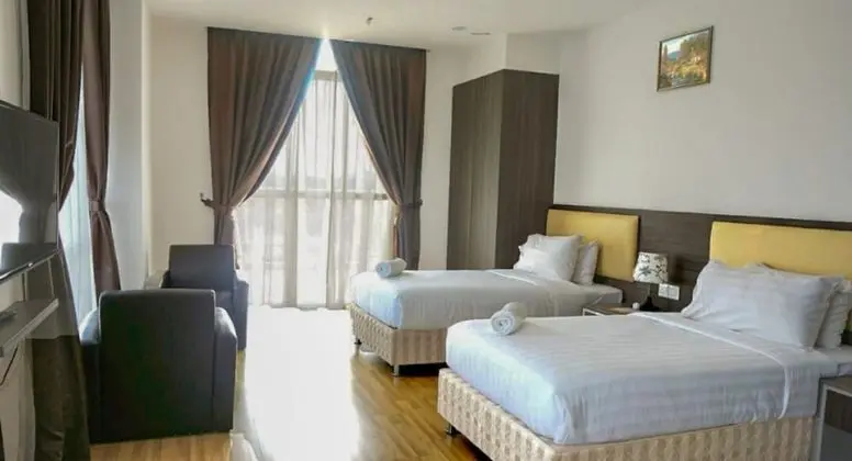 Deluxe Oda, 1 Yatak Odası, Avlu Manzaralı